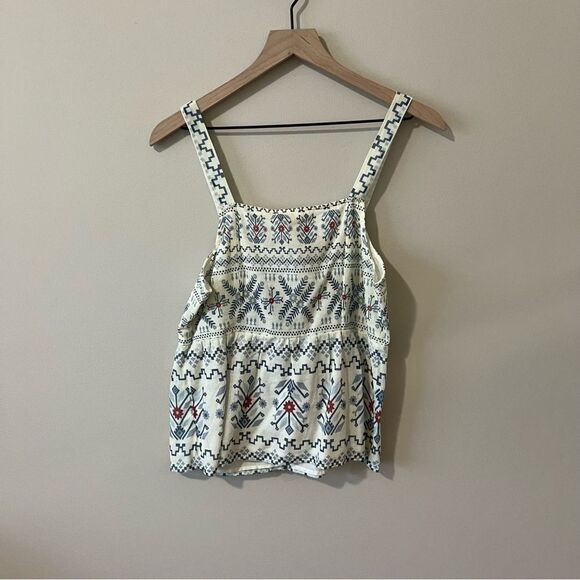 Anthropologie, forever that girl, Lace-up Peplum Tank NWT size medium - Picture 8 of 16